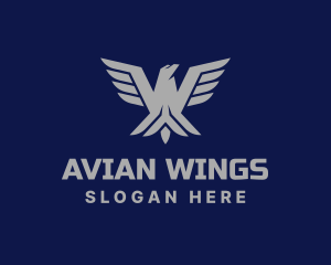 Flying Eagle Wings logo design