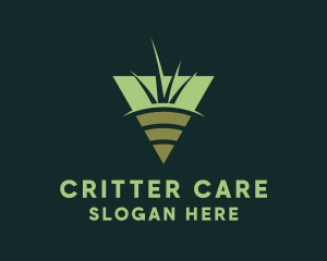 Grass Soil Gardening logo design