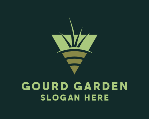 Grass Soil Gardening logo design