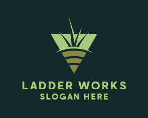 Grass Soil Gardening logo design