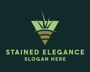 Grass Soil Gardening logo design