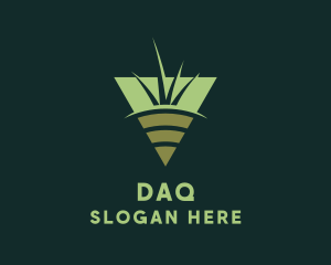 Grass Soil Gardening logo design