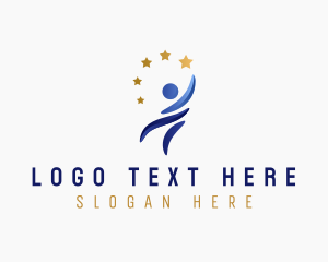 Coaching - Human Leadership Organization logo design