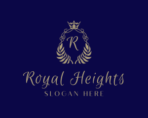 Royal Crown Ornament logo design