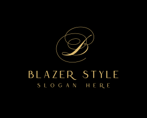 Gold Premium Event Styling logo design