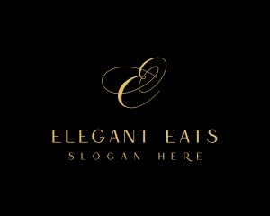 Gold Premium Event Styling logo design