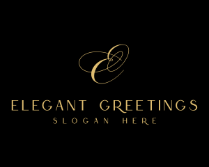 Gold Premium Event Styling logo design