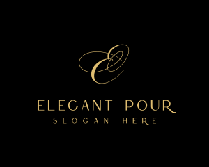 Gold Premium Event Styling logo design