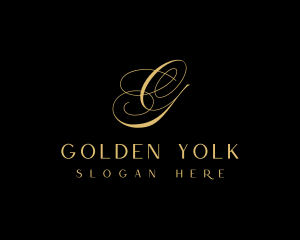 Gold Premium Event Styling logo design