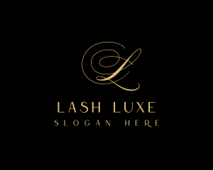 Gold Premium Event Styling logo design