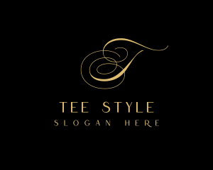 Gold Premium Event Styling logo design