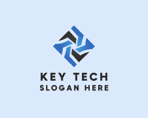 Star Tech Diamond logo design