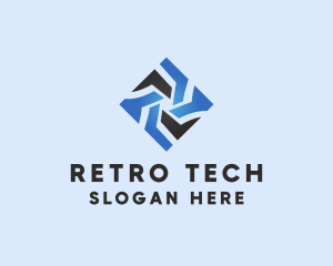 Star Tech Diamond logo design