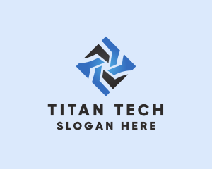 Star Tech Diamond logo design