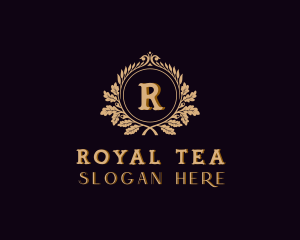 Royal Wreath Shield logo design