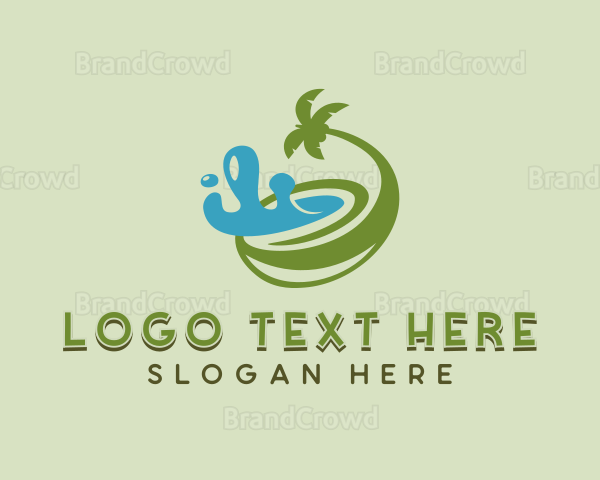 Organic Coconut Juice Logo