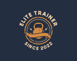 Trainer - Kettlebell Strength Trainer logo design