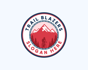 Outdoor Mountain Biking logo design