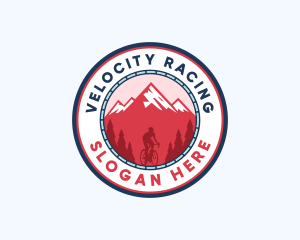 Outdoor Mountain Biking logo design