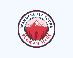 Outdoor Mountain Biking logo design