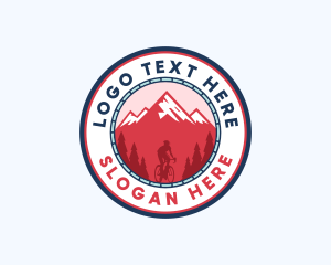 Expedition - Outdoor Mountain Biking logo design