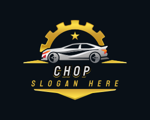 Engine - Automotive Car Garage logo design