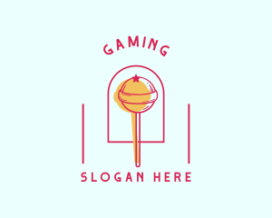 Lollipop Candy Sugar Logo