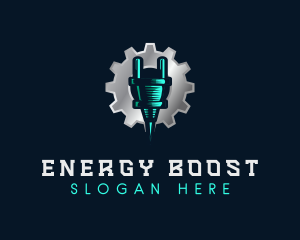 Power - Electric Power Plug logo design
