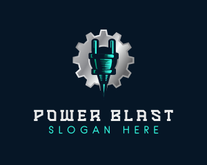 Electric Power Plug logo design