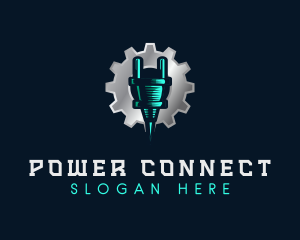 Plug - Electric Power Plug logo design