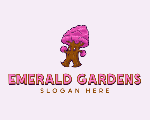 Tree Planting Garden logo design