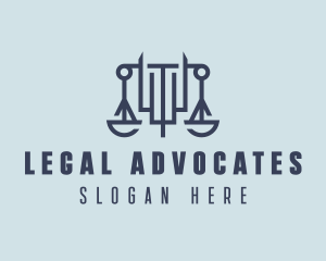 Real Estate Law  logo design