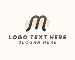 Stylish - Generic Business Letter M logo design