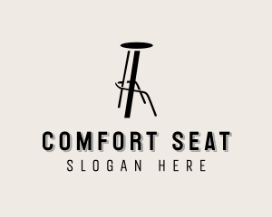 Stool - Stool Chair Furniture logo design