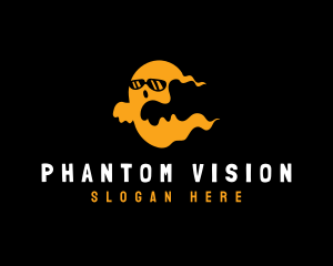 Phantom - Shades Ghost Halloween logo design