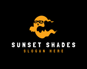 Shades - Shades Ghost Halloween logo design
