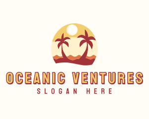 Vacation Beach Resort logo design