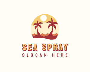 Vacation Beach Resort logo design