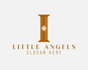 Restaurant - Legal Lawyer Writer Letter I logo design