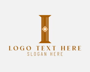 Writer - Legal Lawyer Writer Letter I logo design