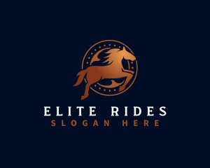 Equestrian Horse Ranch logo design