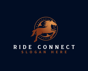 Equestrian Horse Ranch logo design