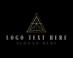Diamond - Pyramid Corporate Luxury logo design