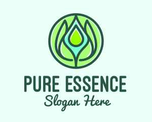 Essence - Natural Essence Oil logo design