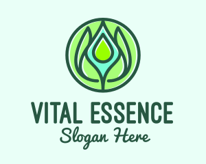 Essence - Natural Essence Oil logo design