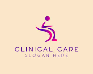 Wheelchair Therapy Clinic logo design