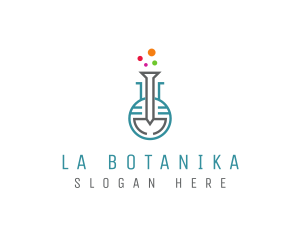 Science Lab Flask Logo