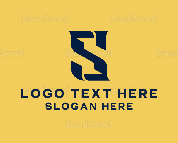 Modern Stylish Letter S Logo