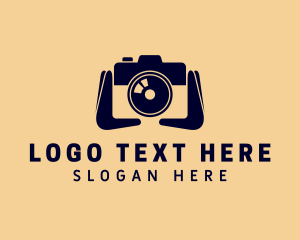 Photobooth - Camera Photographer Vlogger logo design