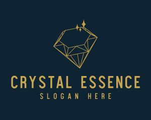 Mineral - Diamond Outline Jewelry logo design